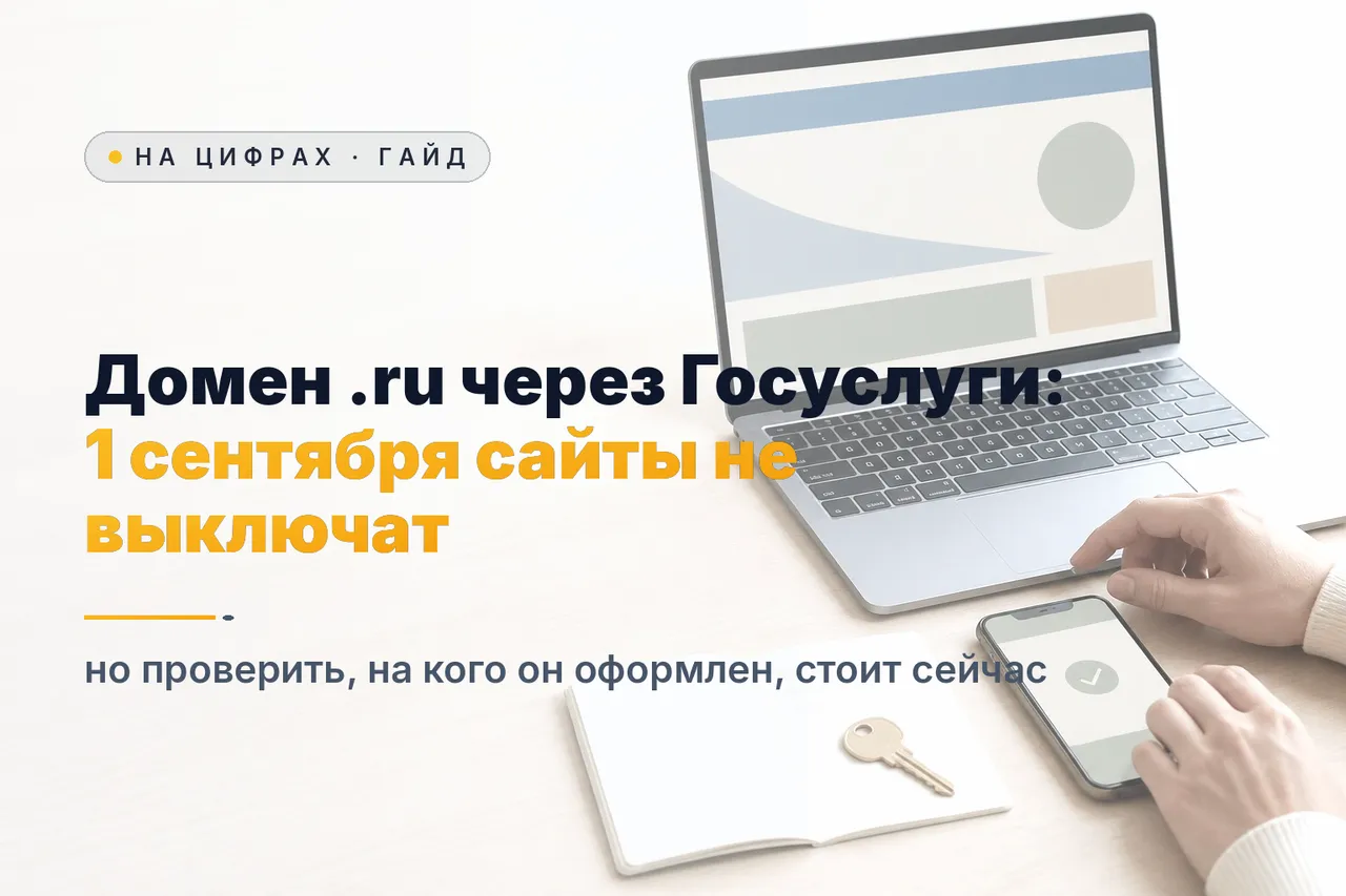 Подтверждение домена через Госуслуги: инструкция для .ru, .рф и .su